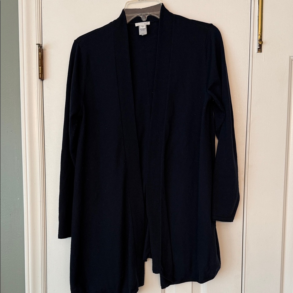 J. Jill Women's Navy Cardigan Sweater